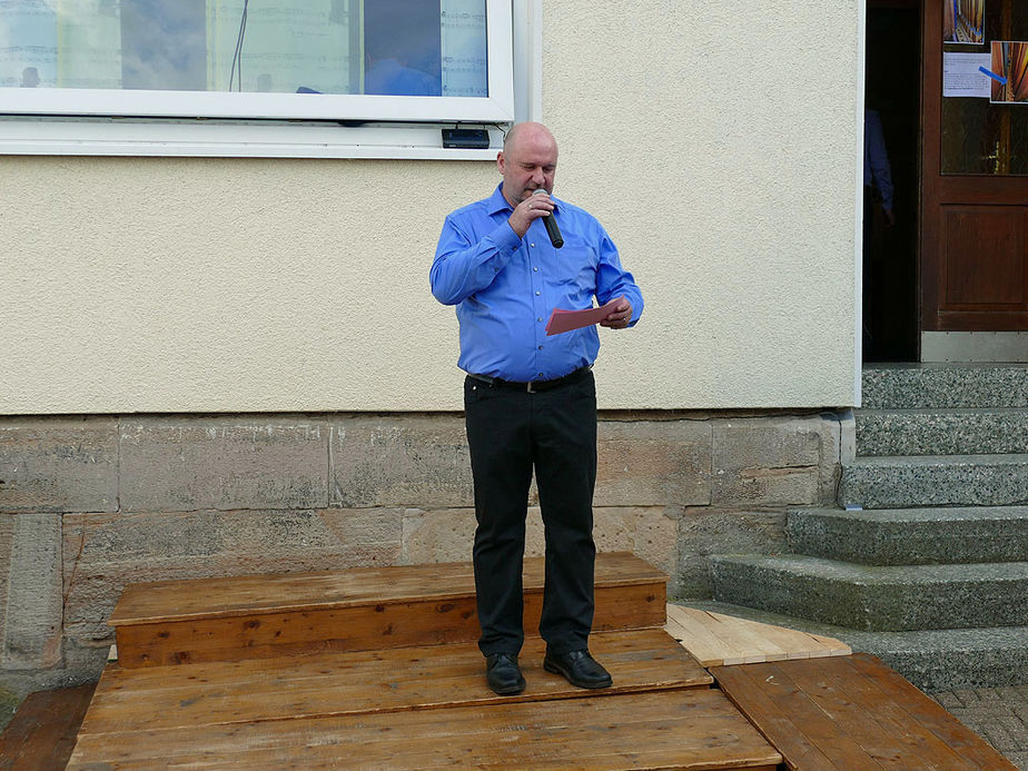 Sommerserenade vor dem "Chorfürst" (Foto: Karl-Franz Thiede)